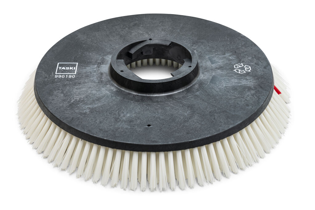 Børste Rund 17tommer 43cm til gulvvasker Taski Ultimaxx SD43 og Swingo 455/755,stk
