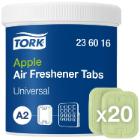 Luftfrisker Tork airfreshener disc A2 apple scent for hanging product photo