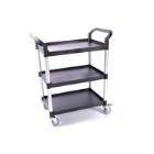 Serveringsvogn 85x48x100 cm 3 hylder Fiberfest Alu product photo
