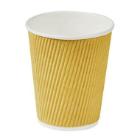 Coffee cup Cardboard &Oslash;80xH90mm 25cl 8oz Ripple Wall Nature product photo