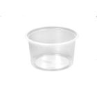 Salad bowl Delipack 125 ml Round PP Semitransparent product photo