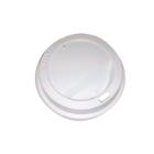 Plastl&aring;g &Oslash;84 mm H&oslash;j PS Hvid til Kaffeb&aelig;ger product photo