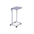 Waste rack 100 ltr with lid Silver-coloured product photo