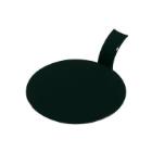 Cake plate &oslash;80x20 mm PS black product photo