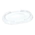 Lid 176x116x17 mm Oval APET Clear product photo