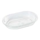 Bakke 1-rum 325 ml 176x116x28 mm Oval APET Klar product photo