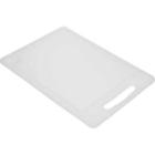 Sk&aelig;rebr&aelig;t 36x25x0.8 cm med Saftrille PE Plast Hvid product photo