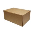 Cake box fold yourself SE model L180xW130xH80mm cardboard with lid without glass product photo
