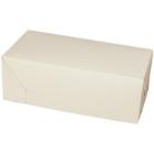 Cake box fold yourself L200xW100xH70mm cardboard white product photo