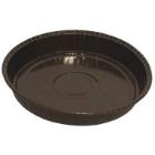 Cake tin &oslash;147/157x24 mm cardboard with PET brown product photo