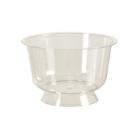 Dessert cup on foot 200ml &Oslash;95xH61mm PS clear product photo
