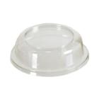 Plastic lid clear &Oslash;95x25 mm high PS for dessert cup on foot product photo