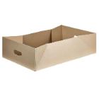 Cardboard box 575x375x169 mm with Handle Solid cardboard bottom Brown product photo