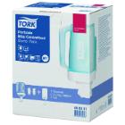 Dispenser H&aring;ndkl&aelig;deruller Tork M1 Transportabel med 1 rulle Turkis product photo