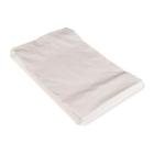 Hygiene bag 245x350 mm 35 my with hole for hook 50% Recycled plastic White product photo