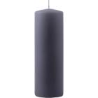 Block light &Oslash;60x180 mm Burning time 60 hours Grey product photo
