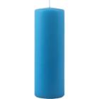 Block light &Oslash;60x180 mm Burning time 60 hours Turquoise product photo