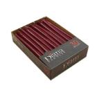 Antique candle &Oslash;22x245 mm Burning time 7.5 hours Bordeaux product photo