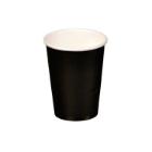 Coffee cup Cardboard &Oslash;90xH135mm 40cl 16oz Single Wall Black product photo