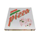 Pizza&aelig;ske 30x30x3 cm hvid med tryk Pizza Buon Appetito product photo