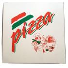 Pizza&aelig;ske 50x50x5 cm hvid med tryk Pizza Buon Appetito product photo