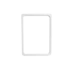 Sign frame A4 with insert at the top white product photo