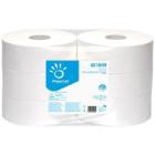 Toiletpapir Papernet Jumbo Maxi 2-lag &Oslash;26.2cm L360mxB9cm Nyfiber Hvid product photo