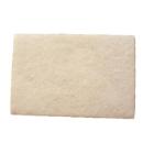 Scrub nylon hand 15x22 cm White product photo