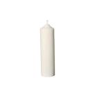 Altar candle &Oslash;60x200 mm Burning time 30 hours Pure stearin White product photo