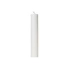 Altar candle &Oslash;60x400 mm Burning time 60 hours Pure stearin White product photo