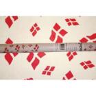 Dug Rulledug 1.2x8 m Papir Damask kvalitet Hvid med flag product photo