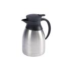 Thermos jug 1 ltr 18.5cm Low model Stainless insert Matt polished product photo