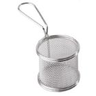 Serving basket Mini Friture &Oslash;8x8 cm Stainless steel product photo