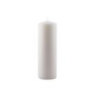 Block light &Oslash;78x245 mm Burning time 140 hours White product photo