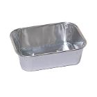 Aluminum tray 500 ml 149x109x44 mm strong product photo