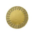 Kagepapir &Oslash;36 cm Rund Udstanset Guld product photo