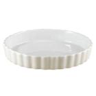 T&aelig;rtefad &Oslash;30.5 cm Glat inderside Porcel&aelig;n Hvid product photo