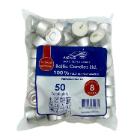 Tealights Burning time 8 hours White 50 pcs product photo