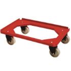Tralle Mini Moove 60x40 cm 4 hjul Standard ABS PP R&oslash;d product photo