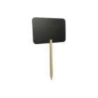 Sign Securit Rectangle on wooden stick 73x50x3 cm with White marker pen product photo
