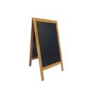 Street sign Securit 70x125 cm Teak frame product photo