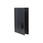 Menu Card holder A5 25x19 cm Securit Trendy shows 4 A5 pages Leather cover Black product photo