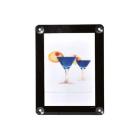 Poster Frame Securit A4 UV resistant Black for window product photo