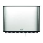 Toilet paper dispenser Tork T2 Jumbo Stainless steel product photo