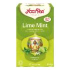 Te Black Yogi Tea Lime Mint 17 breve Lime/Mynte/Lakrids &Oslash;kologisk (DK-&Oslash;KO-100) product photo