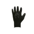 Glove PU Keep Safe size XXL with ribbed edge black product photo