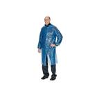 Disposable smocks Guest smocks with push buttons Individually packed Plastic Blu product photo