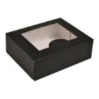 &AElig;ske 145x125x50 mm med Rude PE Mat sort product photo