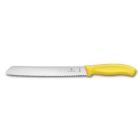 Bread knife Classic Victorinox Fibrox blade 21 cm Yellow handle product photo