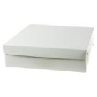 Cake box fold itself bottom to high bottom/low top model L350xW350xH100mm cardbo product photo